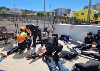 Era un simulacre: així ha sigut l’atac amb 24 víctimes que s’ha recreat a Tortosa