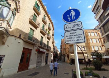 Tortosa ja ha imposat  91 sancions pel mal ús de patinets i bicis, la meitat a la zona de vianants del centre comercial