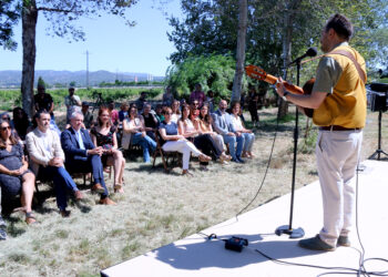 Homenatge al sacrifici de la brigada internacional la Marsellesa, 86 anys després de la batalla de l’Ebre
