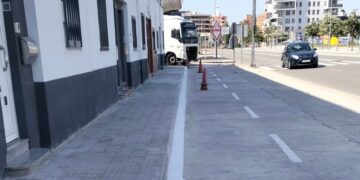 Tortosa arranja un tram de la carretera del Port i diversos carrers del Grup El Temple i Ferreries