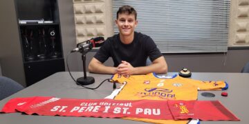 Isak Martí, el primer roquetero que jugarà a la Superlliga 1, l’elit del vòlei estatal