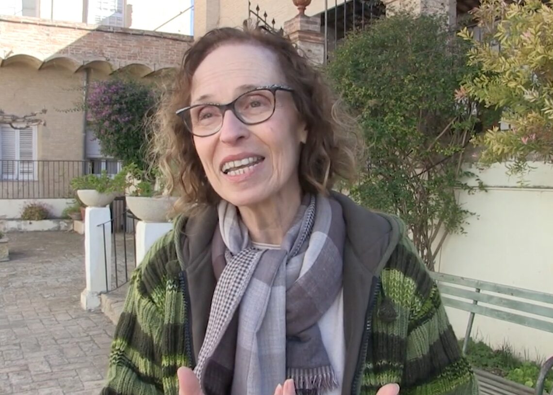 L’Arxiconfraria designa Cinta Jardí per portar l’estendard a la processó de la Cinta, amb Maria Jesús Gozalvo i Domingo Tomàs