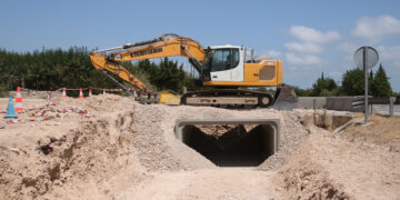 Alcanar fa obres ‘preventives’ al barranc del Llop per afrontar millor possibles aiguats