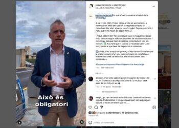 Adam Tomàs explica amb un vídeo per què la brossa ha pujat ara un 36% a Amposta i ho farà un 12% més el 2025