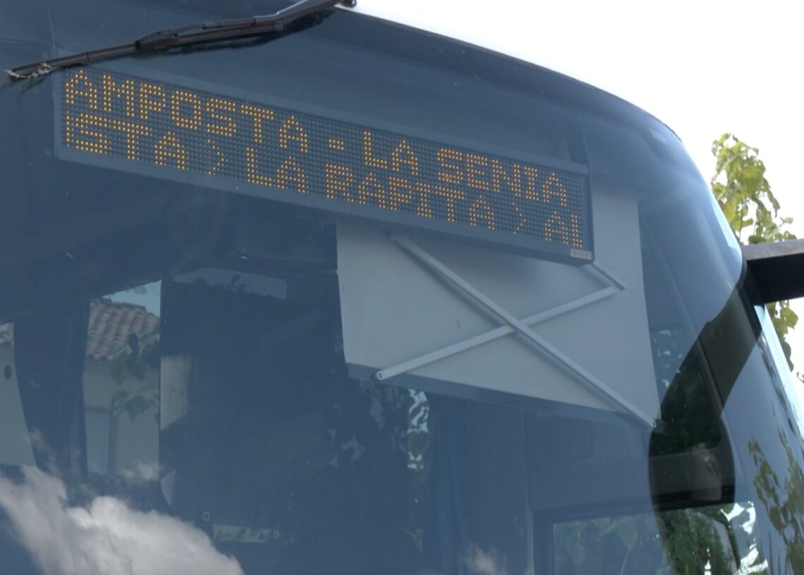 El Govern reforça els busos de la línia que enllaça la Sénia amb Tortosa i Amposta