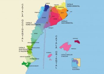La URV crea un nou mapa actualitzat amb tots els dialectes del català