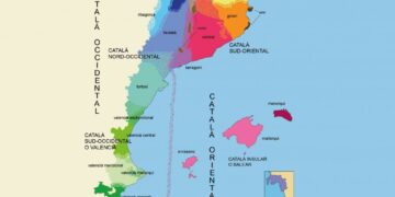 La URV crea un nou mapa actualitzat amb tots els dialectes del català