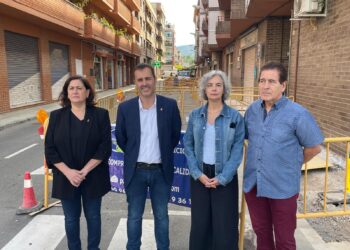 Tortosa renova tota la vorera del carrer Vergés Paulí, dins del segon Pla Cuidem