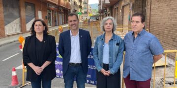 Tortosa renova tota la vorera del carrer Vergés Paulí, dins del segon Pla Cuidem
