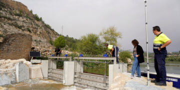 L’Idece culmina el projecte MigratoEbre amb la rampa de peixos de l’assut de Xerta
