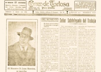 Per què Moreira s’acomiada de Tortosa cinc dies abans del cop d’estat del 1936?