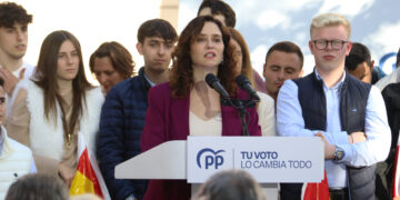 La presidenta de la Comunidad de Madrid