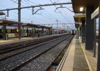 Tot el servei de trens de Rodalies a Catalunya, suspès a causa del temporal