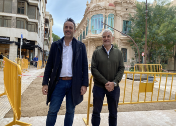Jordan denuncia que les obres del carrer Cervantes són un “nyap” més del govern de Meritxell Roigé