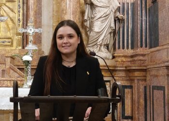 Bàrbara Cinta Marro, segona dona designada com a primera majordoma de la Reial Arxiconfraria de la Cinta de Tortosa