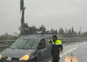 El temporal provoca talls en una carretera de Deltebre i a l’N-340 a Amposta, ja reoberta