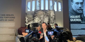 Francesc Gimeno, Antoni Casanova i Agustí Querol omplen d’art la nova sala del Museu de Tortosa