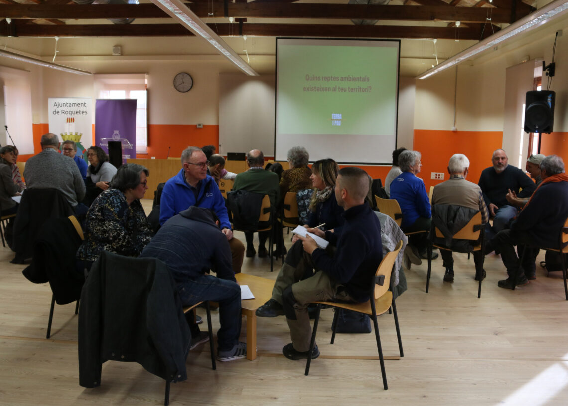 El moviment Terra i Pau posa la primera pedra d’una xarxa de cooperació ambiental a la demarcació de Tarragona