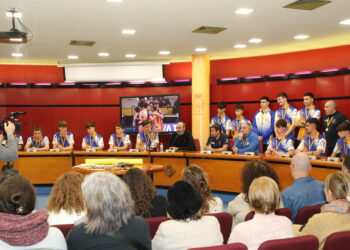 Roquetes rep amb honors el seu equip de vòlei, sotscampió a la Copa Príncep