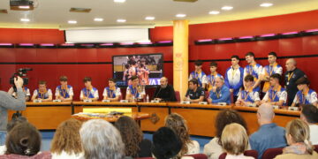 Roquetes rep amb honors el seu equip de vòlei, sotscampió a la Copa Príncep