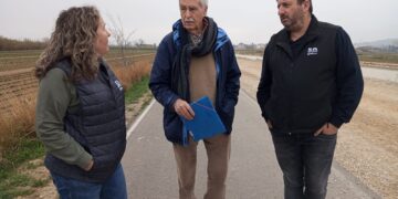 La Comunitat de Regants de l’Aldea-Camarles reclama reactivar les obres del canal, aturades des del 2011