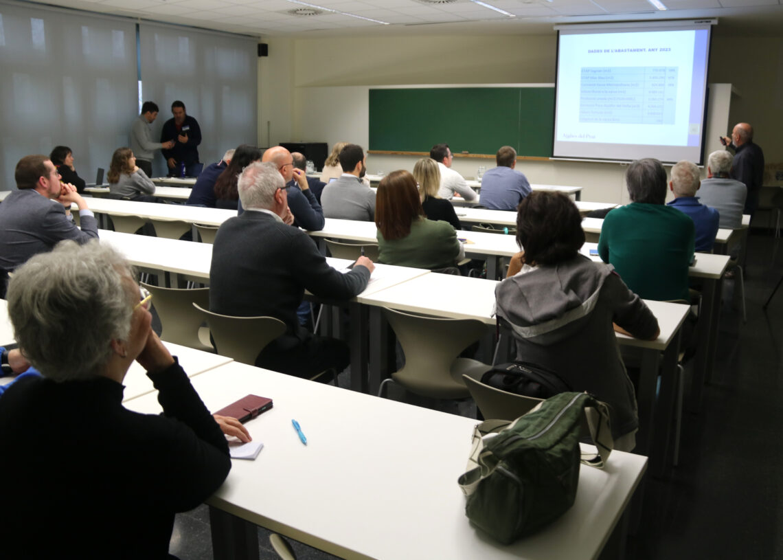 El 84% de la població ebrenca rep aigua gestionada per empreses privades