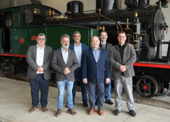 El Museu del Ferrocarril de Móra la Nova suma una desena de vehicles històrics de Ferrocarrils de la Generalitat