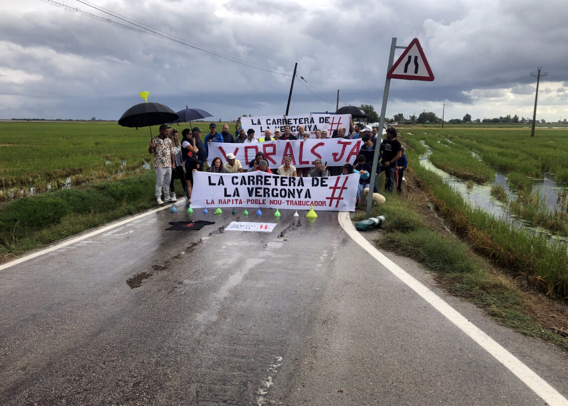 Costes emet l’informe pendent de la carretera entre la Ràpita i Poblenou