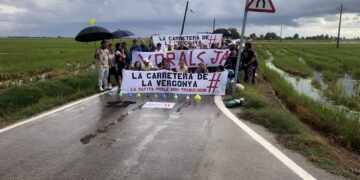 Costes emet l’informe pendent de la carretera entre la Ràpita i Poblenou