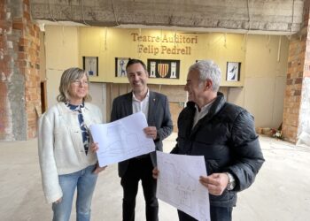 L’Ajuntament de Tortosa millorarà la sala gran de l’Auditori Felip Pedrell amb un nou sistema de graderies