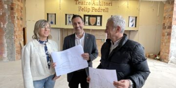 L’Ajuntament de Tortosa millorarà la sala gran de l’Auditori Felip Pedrell amb un nou sistema de graderies