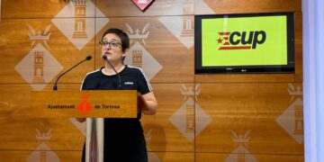 La CUP Tortosa reclama treballar per a la remunicipalització de l’Empresa d’Aigües