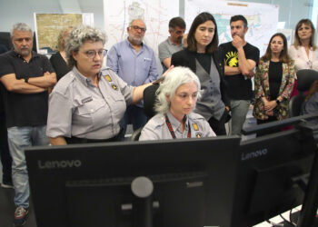 Les sirenes i alertes als mòbils s’activen correctament en la prova de risc químic a les Terres de l’Ebre