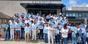 Els treballadors de l’Hospital de Tortosa Verge de la Cinta reclamen decisions ràpides per reprendre les obres d’ampliació