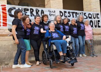 Les dones tortosines recorden els 40 anys de l’acampada feminista i el Tren de les Dones
