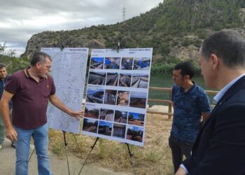 El conseller Ordeig posa en marxa la primera fase del reg del canal Xerta-Sénia