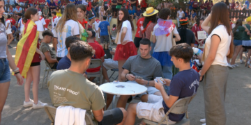 Nou rècord al circuit de penyes de Tortosa amb més de 1.500 joves i 70 colles