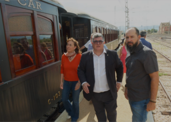 Paneque situa el Museu del Ferrocarril com a motor de futur per a la Ribera d’Ebre