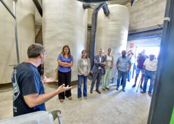 La consellera Paneque inaugura la nova planta de biomassa d’Amposta