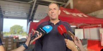 Els Bombers concentren les tasques de recuperació a Alcanar