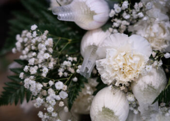 Els clavells rojos i blancs continuen sent els més escollits per Tots Sants