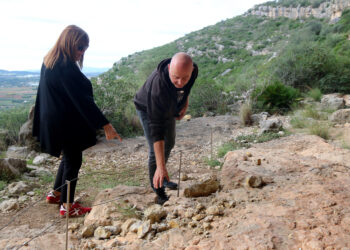 Els abrics rupestres d’Ulldecona resisteixen els aiguats sense danys greus