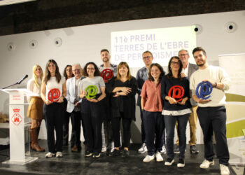 El Col·legi de Periodistes reconeix la tasca dels professionals del territori en la 11a edició dels Premis Terres de l’Ebre