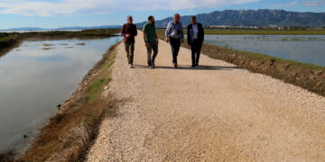 El Govern farà més guardes al frontal del delta de l’Ebre, primer pas del pla unificat de protecció