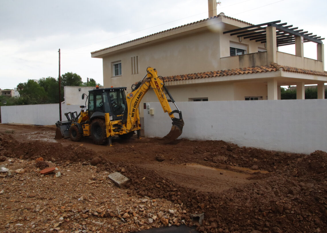 Alcanar inicia les taxacions per traslladar els veïns de la zona de risc del barranc del Llop
