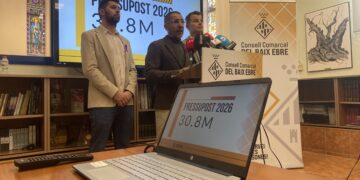 El Baix Ebre presenta un pressupost de 30,8 milions per al 2026