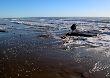 El temporal Harry deixa al descobert possibles restes arqueològiques a la punta de la Banya