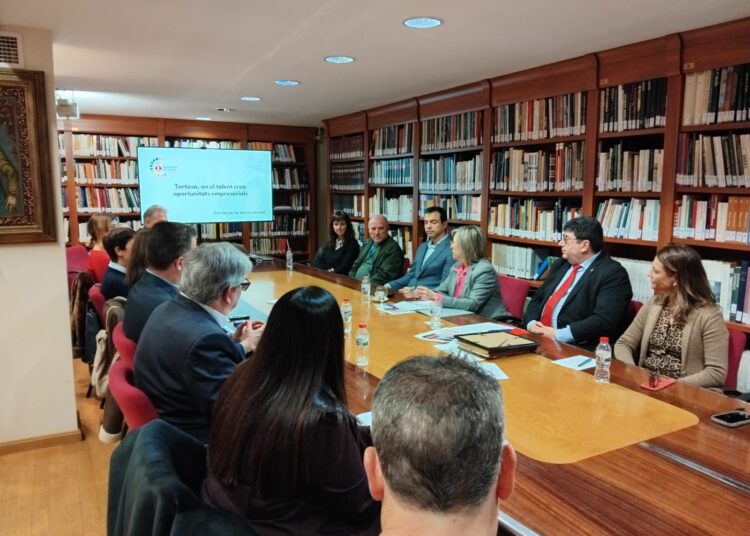 Lleixà proposa a la Cambra de Comerç de Tortosa crear un ‘consell de savis’ i captar el talent local