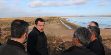 El Govern encarrega actuacions d’urgència per evitar noves inundacions als arrossars del Delta