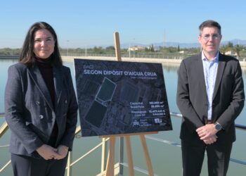 L’ICF finança amb 9,6 milions el nou dipòsit del CAT a l’Ampolla per doblar la reserva d’aigua